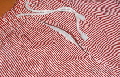 Pantaloni leggeri a righe tg. 50