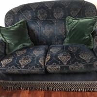 Divano velluto manifattura italiana