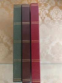 n° 3 raccoglitori per fotogtafie