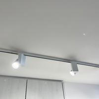 Binario con 4 fari led