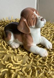 Royal Copenhagen statuina beagle cucciolo