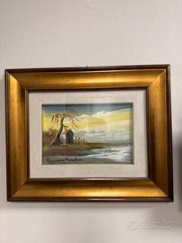 Quadro Romano Mussolini