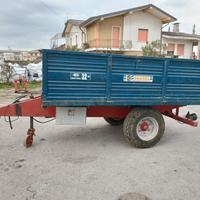 Rimorchio Bedendo BR32 ribaltabile posteriore
