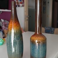 Vasi di ceramica decorativi smaltati colorati