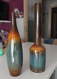 Vasi di ceramica decorativi smaltati colorati