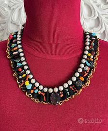 Collier con pietre dure