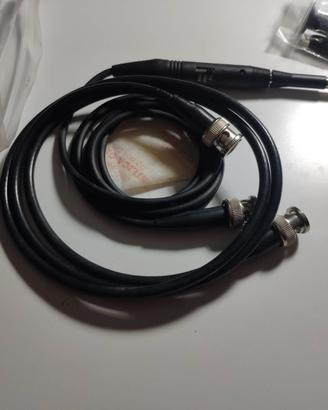 Sonda per oscilloscopio con cavo a corredo