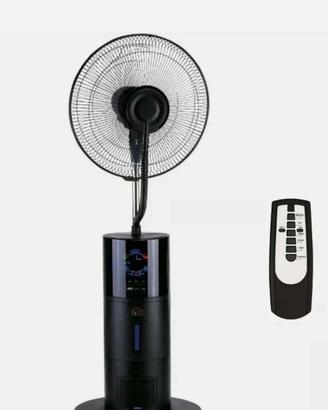 Ventilatore con nebulizzatore acqua