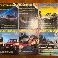 QUATTRORUOTE annata 1986
