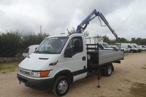 Iveco Daily 35c15 cassone fisso con gru