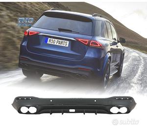 DIFFUSORE MERCEDES W167 20- LOOK GLE 53 NERO