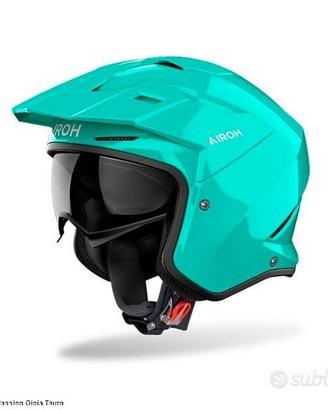 AIROH Casco Jet Kombakt - Color - Acquamarine
