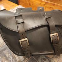 Borsa Bisaccia Moto Franco Cuoio