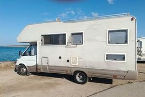 camper mansardato 6 posti letto