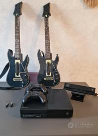 Xbox One + 2 Guitar Hero + 12 Giochi + Kinect