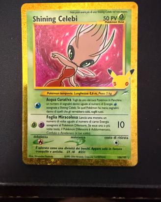 Shining Celebi sbustato oggi