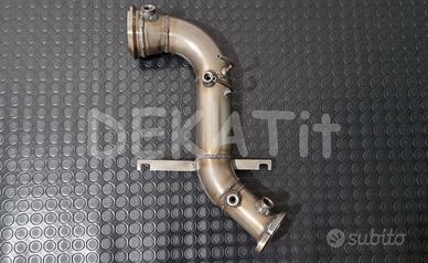 DOWNPIPE INOX Ø 70mm TUBO DPF GIULIA STELVIO 2.2