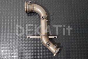 DOWNPIPE INOX Ø 70mm TUBO DPF GIULIA STELVIO 2.2