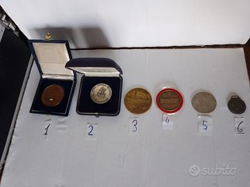 Placche, medaglie e ricorrenze