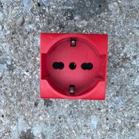 Prese Bticino Living rosse