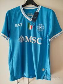 Maglia napoli home 25 26 azzurra scudetto 