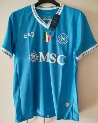 Maglia napoli home 25 26 azzurra scudetto 