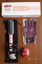 Spazzola piastra lisciante Tymo Ring con accessori