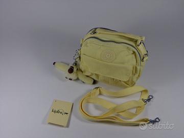 Borsa a tracolla Kipling donna gialla