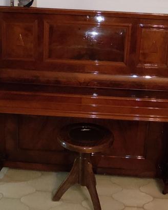 Pianoforte verticale Grossmann con sgabello