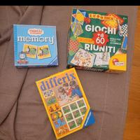 Memory e giochi in scatola