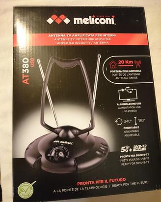Antenna TV Meliconi AT380 USB amplificata interni