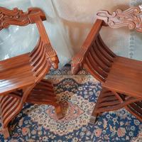 Sedie Savonarola pieghevoli