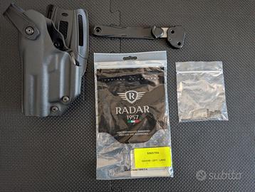 Fondina Kydex JPX4 Nera per Mancini