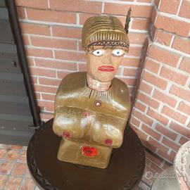 Scultura in legno pregiato