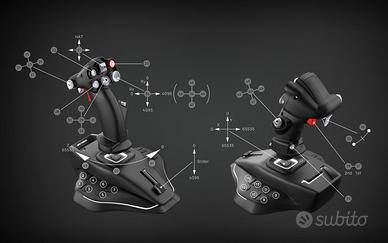 Set joystick e throttle per flight simulator