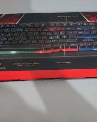 Tastiera mouse  e LED gaming