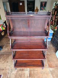 scaffale libreria in legno