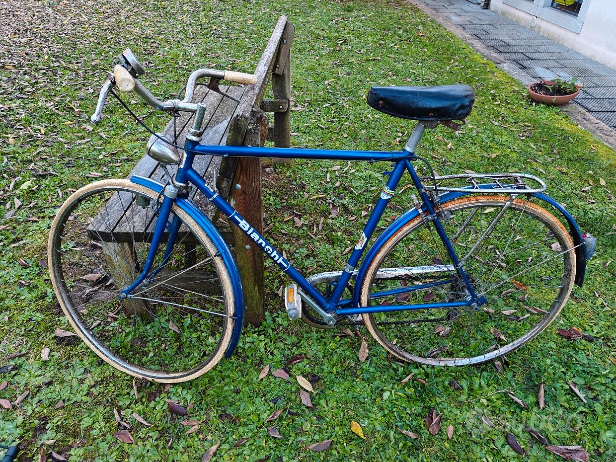 Puntale Adesivo Per BICI Vintage BIANCHI – Singolo – Nero Lucido