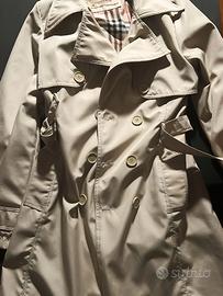 Trench Giubotto Burberry London- Beige -Taglia XL