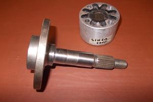 Mozzo posteriore+giunto elastico Simca 1000