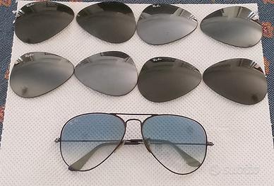 occhiale da sole rayban uomo goccia originale 