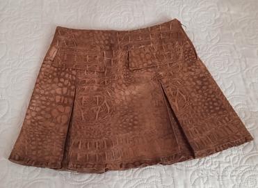 Gonna bimba Pinco Pallino in pelle