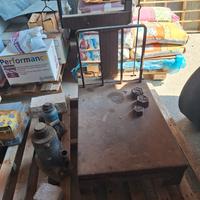 Antica bilancia da terra stadera bascula originale