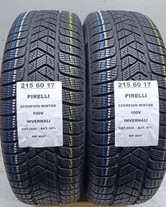 2 GOMME 215 60 17 PIRELLI INV RIF4097