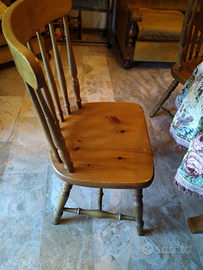 Sedie legno massello