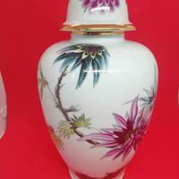 vaso 1960 in  dipinto a mano e oro zecchino 