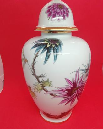 vaso 1960 in  dipinto a mano e oro zecchino 