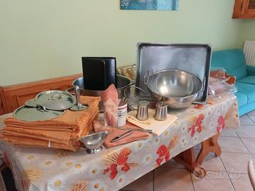 pentolame e utensili vari professionali