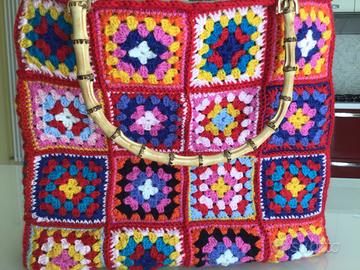 Borsa tipo Milanesa in lana