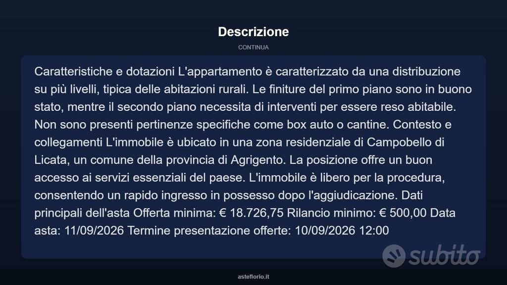 Appartamento – Campobello di Licata, Agrigento - Vista 3